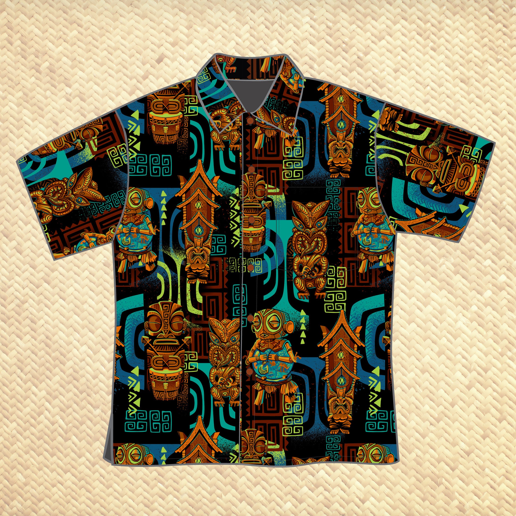 Fishing Tropical pattern Hawaii Shirt sold by Peter Liči Ličko