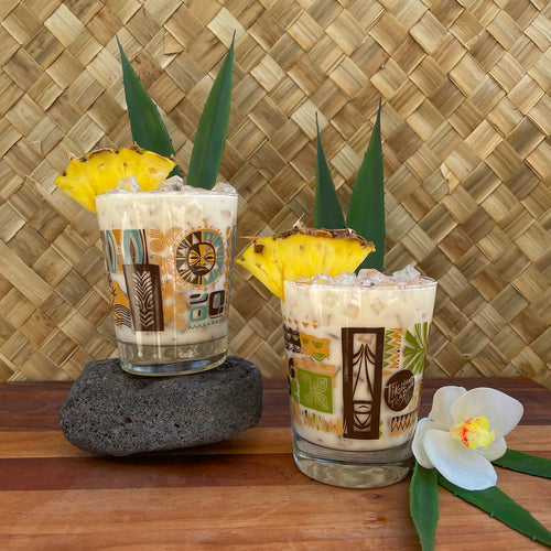 'Heritage Lagoon' Mai Tai Cocktail Glass - Rolling Pre-Order / Ready to Ship!