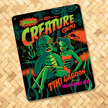 Jeff Granito's 'Creature Couple' Personalized Metal Sign - Pre-Order