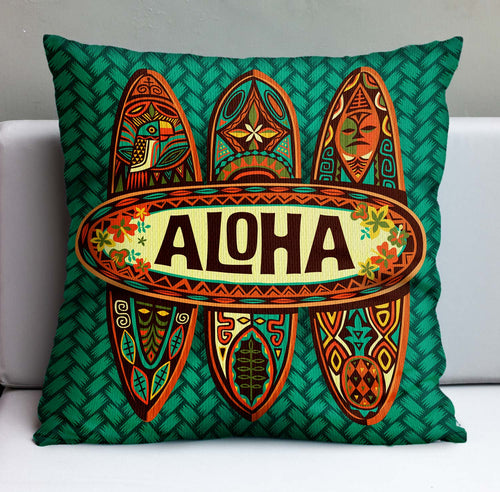 Enchanted Aloha Pillow Cover - Ready to Ship!