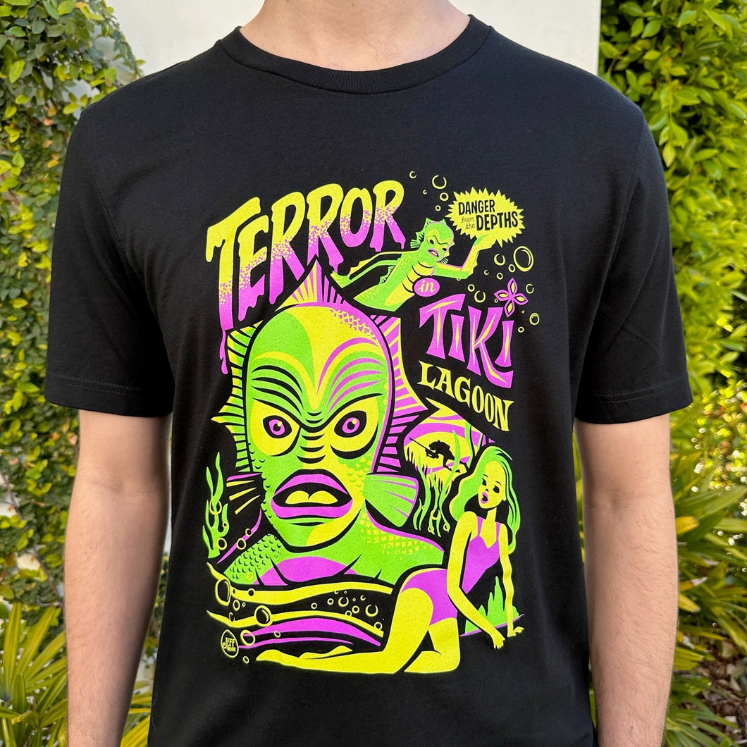 Jeff Granito's 'Creature Feature' Blacklight Reactive Unisex Tee - Ready to Ship!