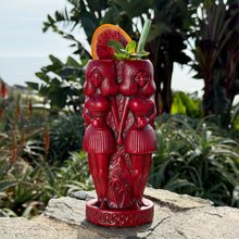 Jeff Granito's RedRum- Ceramic Tiki Mugs - Dark Red + Bright Red - Limited Editions / Limited Time Pre-Order