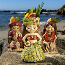 "it's a hula world" Tiki Mug, Hula Girl Ti - #4 of a 4 mug series - Limited Edition / Limited Time Pre-Order