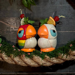 Tiki tOny's Jose & Rosita Chirp Chirp (Modern Bright) - Ceramic Tiki Mug Set - Limited Edition / Limited Time Pre-Order