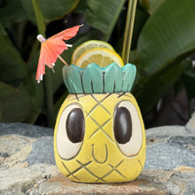 Tiki tOny's Pineapple Mug - Ceramic Tiki Mugs - Light + Dark  - Limited Edition / Limited Time Pre-Order