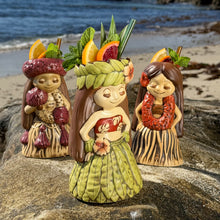 "it's a hula world" Tiki Mug, Hula Girl Ti - #4 of a 4 mug series - Limited Edition / Limited Time Pre-Order