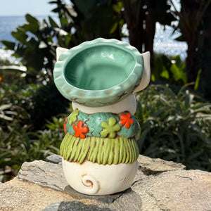 Tiki tOny's Kalua Pig - Ceramic Tiki Mug - White Limited Edition / Limited Time Pre-Order