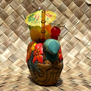 Tiki tOny's Flower Boat Canoe - Ceramic Tiki Mug - Limited Edition / Limited Time Pre-Order