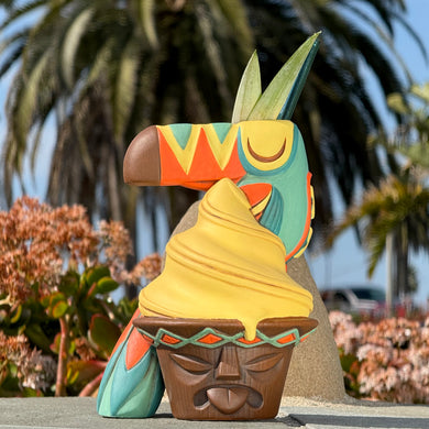 Jeff Granito's Toucan Whip (Blue) - Ceramic Tiki Mug - Limited Edition / Limited Time Pre-Order