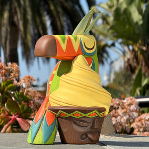 Jeff Granito's Toucan Whip  - Ceramic Tiki Mugs - Blue + Green - Limited Edition / Limited Time Pre-Order