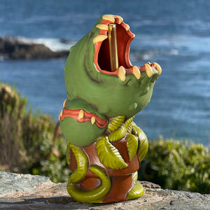 Feed Me! Man-eating Plant (Green) - Ceramic Tiki Mug - Limited Edition / Limited Time Pre-Order