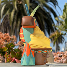 Jeff Granito's Toucan Whip  - Ceramic Tiki Mugs - Blue + Green - Limited Edition / Limited Time Pre-Order