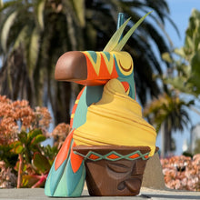 Jeff Granito's Toucan Whip  - Ceramic Tiki Mugs - Blue + Green - Limited Edition / Limited Time Pre-Order