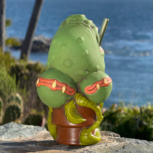 Feed Me! Man-eating Plant (Green) - Ceramic Tiki Mug - Limited Edition / Limited Time Pre-Order