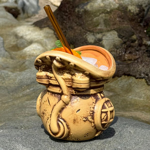 Downward Depths (Sand) - Ceramic Tiki Mug - Limited Edition / Limited Time Pre-Order