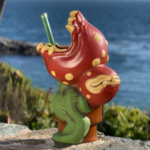 Feed Me! Man-eating Plant (Red) - Ceramic Tiki Mug - Limited Edition / Limited Time Pre-Order