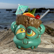 Tiki tOny's Blue King Coconut - Ceramic Tiki Mug - Limited Edition / Limited Time Pre-Order