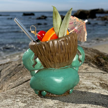 Tiki tOny's Blue King Coconut - Ceramic Tiki Mug - Limited Edition / Limited Time Pre-Order