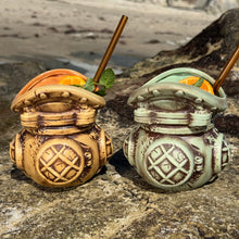 Downward Depths - Ceramic Tiki Mugs - Sand + Sea - Limited Edition / Limited Time Pre-Order