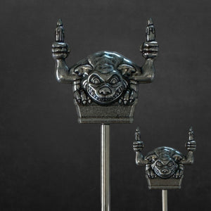 Thor's 'Haunted' Sculpted Metal Swizzle Sticks - Set of Six (6) - Ready to Ship!