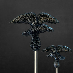 Thor's 'Haunted' Sculpted Metal Swizzle Sticks - Set of Six (6) - Ready to Ship!