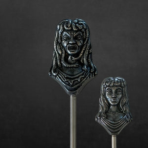 Thor's 'Haunted' Sculpted Metal Swizzle Sticks - Set of Six (6) - Ready to Ship!