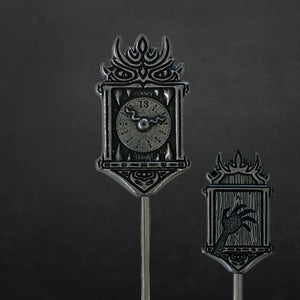 Thor's 'Haunted' Sculpted Metal Swizzle Sticks - Set of Six (6) - Ready to Ship!