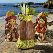 "it's a hula world" Tiki Mug, Hula Girl Ti - #4 of a 4 mug series - Limited Edition / Limited Time Pre-Order