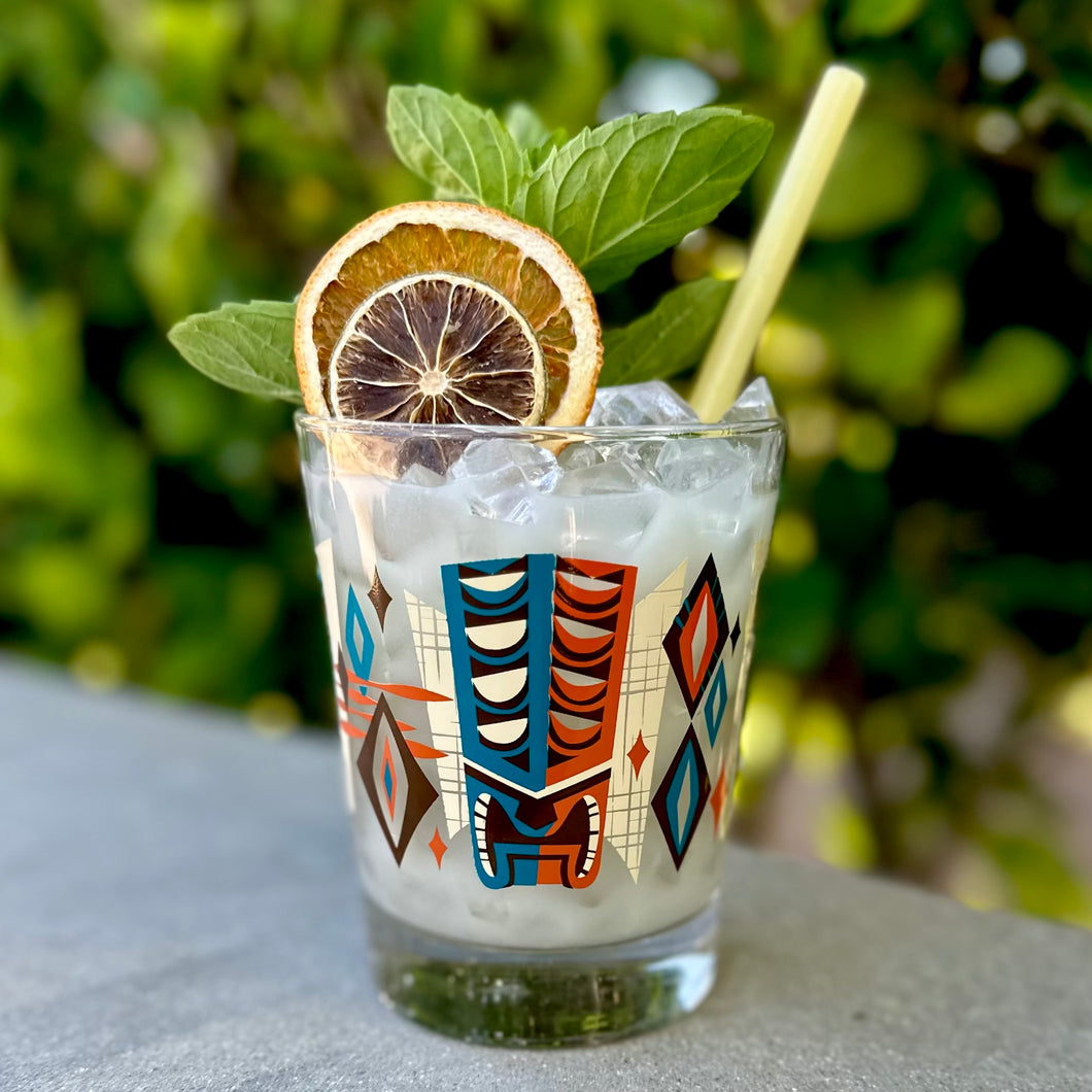 Jeff Granito's 'Makua Mod' Mai Tai Cocktail Glass - Ready to Ship!