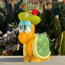 Tiki tOny's Topsy-turvy Turtle - Ceramic Tiki Mugs - Blue Eyes + Green Eyes - Limited Editions / Limited Time Pre-Order