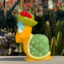 Tiki tOny's Topsy-turvy Turtle - Ceramic Tiki Mugs - Blue Eyes + Green Eyes - Limited Editions / Limited Time Pre-Order