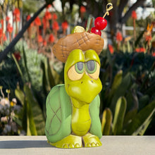 Tiki tOny's Topsy-turvy Turtle - Ceramic Tiki Mugs - Blue Eyes + Green Eyes - Limited Editions / Limited Time Pre-Order