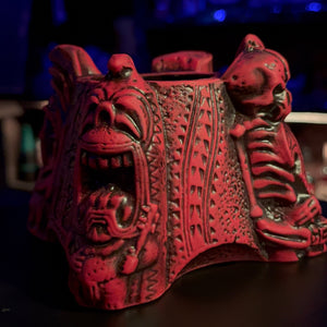 Nightmarchers Tiki Mug, designed by Doug Horne, BigToe, Ken Ruzic, McBiff, sculpted by Thor - Limited Edition of 500 - Ready to Ship!