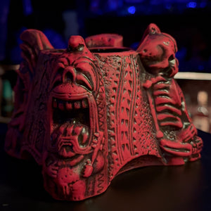 Nightmarchers Tiki Mug, designed by Doug Horne, BigToe, Ken Ruzic, McBiff, sculpted by Thor - Limited Edition of 500 - Ready to Ship!