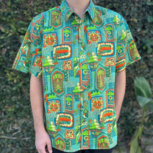 Jeff Granito's 'Lost Adventure' Modern Fit with Flex Button-Up Shirt - Unisex - Ready to Ship!