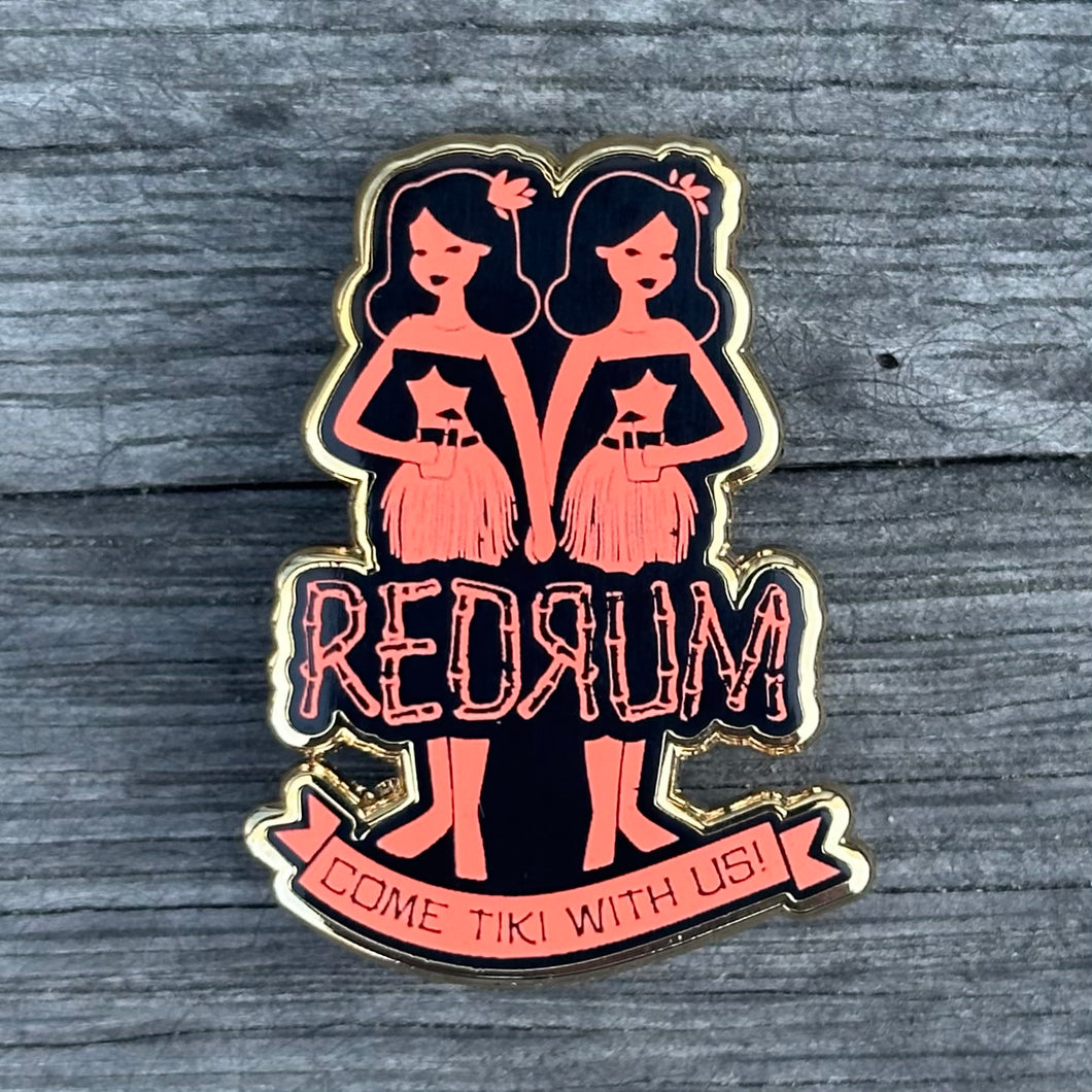 'Red Rum' Enamel Pin - Ready to Ship!