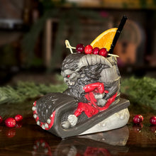 Krampus' Wicked Ride (Coal) - Ceramic Tiki Mug - Limited Edition / Limited Time Pre-Order