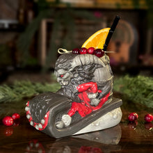 Krampus' Wicked Ride (Coal) - Ceramic Tiki Mug - Limited Edition / Limited Time Pre-Order