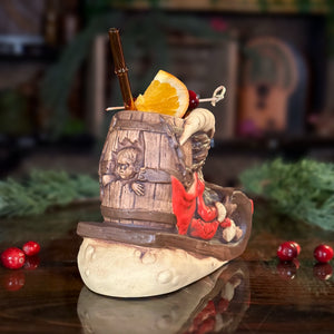 Krampus' Wicked Ride (Birch) - Ceramic Tiki Mug - Limited Edition / Limited Time Pre-Order