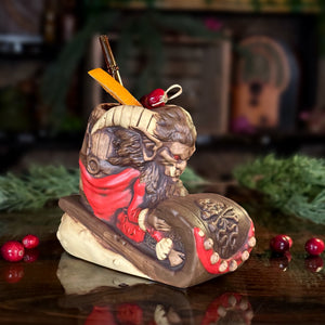 Krampus' Wicked Ride (Birch) - Ceramic Tiki Mug - Limited Edition / Limited Time Pre-Order