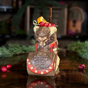 Krampus' Wicked Ride (Birch) - Ceramic Tiki Mug - Limited Edition / Limited Time Pre-Order