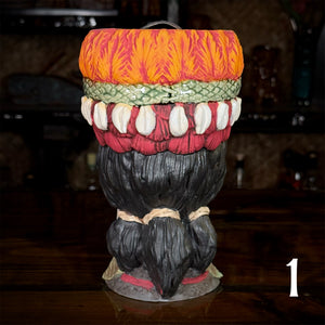 Thor's Tribal Chieftain Ceramic Tiki Mug - Each one is Unique - Limited Release of 10 (max edition of around 50) - Ready to Ship