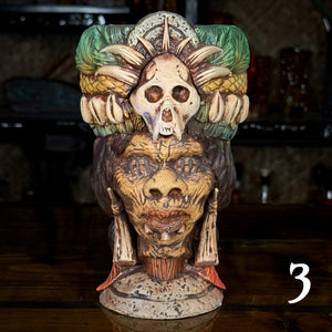 Thor's Tribal Chieftain Ceramic Tiki Mug - Each one is Unique - Limited Release of 10 (max edition of around 50) - Ready to Ship