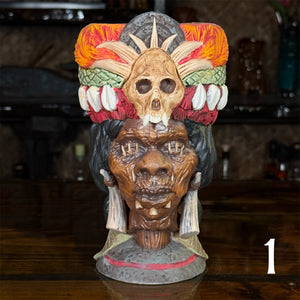 Thor's Tribal Chieftain Ceramic Tiki Mug - Each one is Unique - Limited Release of 10 (max edition of around 50) - Ready to Ship