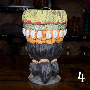 Thor's Tribal Chieftain Ceramic Tiki Mug - Each one is Unique - Limited Release of 10 (max edition of around 50) - Ready to Ship