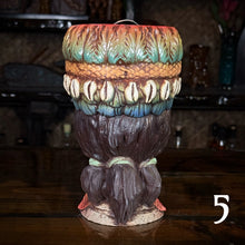 Thor's Tribal Chieftain Ceramic Tiki Mug - Each one is Unique - Limited Release of 10 (max edition of around 50) - Ready to Ship