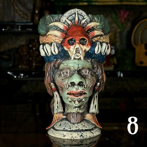 Thor's Tribal Chieftain Ceramic Tiki Mug - Each one is Unique - Limited Release of 10 (max edition of around 50) - Ready to Ship