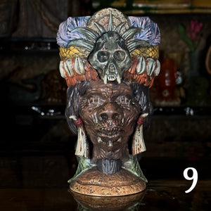 Thor's Tribal Chieftain Ceramic Tiki Mug - Each one is Unique - Limited Release of 10 (max edition of around 50) - Ready to Ship