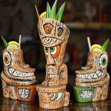 Tiki tOny's Enchanted Tiki Room Chanting Drummer ceramic Tiki Mug - Limited Edition / Limited Time Pre-Order