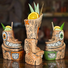 Tiki tOny's Enchanted Tiki Room Chanting Drummer ceramic Tiki Mug - Limited Edition / Limited Time Pre-Order